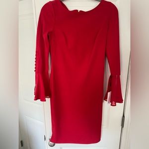 Calvin Klein Red Dress